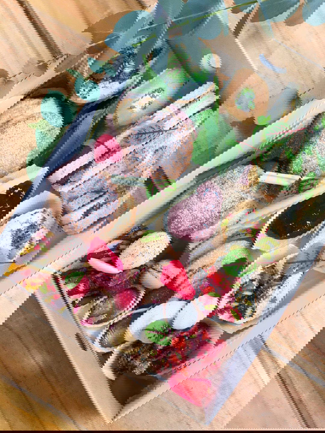 Afternoon Tea Box Paisley Flour Catering Wedding Catering