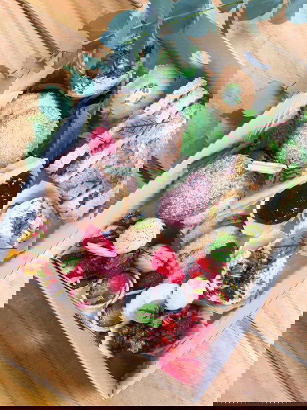 Afternoon Tea Box Paisley Flour Catering Wedding Catering