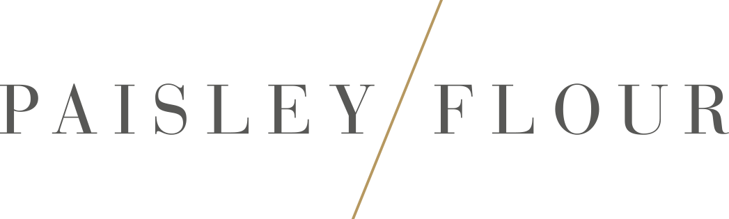 Paisley Flour Catering Logo - P/F